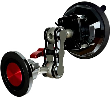 SPTSSWET Magnetische Handyhalterung Auto,Super Saugnapf Handy Halterung Auto,360° Drehbar kfz Handyhalterung Handy Halter,Universal Handyhalter Auto fürs Windschutzscheibe für Smartphone