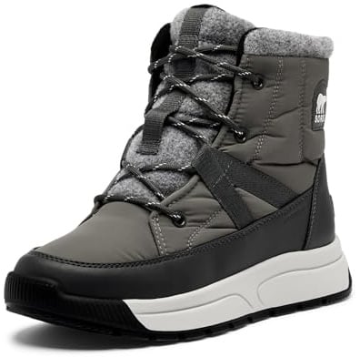 Sorel Whitney III Mid WP Stiefel, Wasserdichter Aufbau, Isolierte Wärme, Leichter Stil, Geräumige Zehen, Erhöhter Komfort, Robuster Grip - Damen