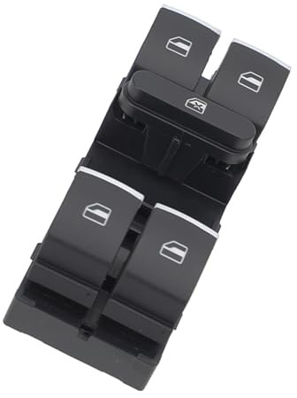 Electric Power Window Switch for Passat B6 B7 Golf MK5 MK6 | Driver Side Door Window Button 5ND 959 857