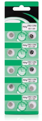 10 Stück/20 Stück AG1 LR621 Batterien LR621 AG1 1,5 V Knopfzelle für Uhren, Taschenrechner, kleine Elektronik
