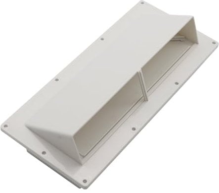 Cooker Hood Vent Cover Vent for Oven - Outside Ventilation | RV Vent Cover, Outdoor Ventilation with Lock Flap, Screws Included