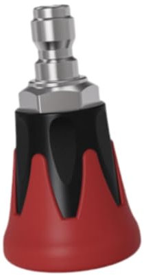 Sharplace Power Washer Nozzle Tip with Protector Holder, Pressure Washer Nozzle Guard with 1/4 Quick Connect and Rubber Protector, 25 Degree