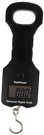 iplusmile Báscula Digital Portátil para Equipaje Diseño de Gancho para y Pesca Ligera y Duradera