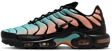 NIKE Air Max Plus TN Men's Trainers DM0032 (Black/Aurora Green/Orange Pulse/Black 022) UK 11 (EU 46)