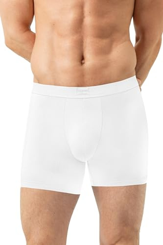 Mey Herren Lange Boxershorts Atmungsaktiv Serie Iconic Modal | Trunk Shorty, Innovative Technologie, Modal Mischung mit Coolmax®, Körpernahe Passform, Elastischer Komfortbund, Gr. S-XXL