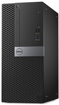 Dell Optiplex Mini Tower Windows 11 PC - Intel Core i5 6th Gen (4 Cores Upto 3.60GHz), 16GB DDR4 RAM, 240GB / 480GB SSD Storage, 300Mbps USB WiFi (Renewed) (i5 6th Gen - 16GB DDR4 RAM - 480GB SSD)
