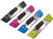 5 X LEITZ Locher Active grau Klemmleiste 1728-60-89