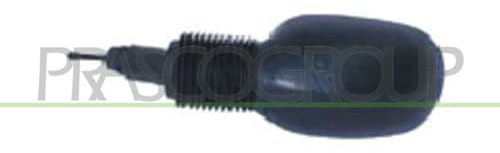 Prasco-FD0067114-SPIEGEL LINKS-MIT KABELN-SCHWARZ-KONVEX
