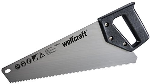 wolfcraft 4024000 - Scie Égoïne - Longueur 350 mm - Pour Plaques de Plâtre, Plastique et Bois