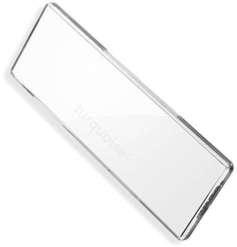 Premium Quality Clear Acrylic Blank Fridge Magnets 141 x 45 mm Size Photo | Wide Landscape (Pack of 25)