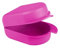 wellsamed KFO Prothesenbox Classic, zum Aufbewahren von Zahnspangen oder Zahnprothesen (Pink)