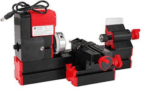MASUNN Dc12V 3A 36W Mini Tornio Fresa Da Banco Trapano Fai Da Te Strumento Di Alimentazione Del Legno