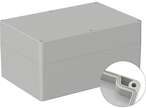 TRU COMPONENTS TC-9065700 Industrie-Gehäuse 240.3 x 160.3 x 120 ABS Lichtgrau (RAL 7035) 1 St.