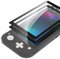 eXtremeRate 2 Protectores de Pantalla de Vidrio Templado para Nintendo Switch Lite, Transparente HD Anti-arañazos, Anti-huella, Sin Burbujas - Negro