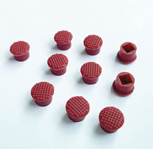 segoo 10 PCS TrackPoint Keyboard Mouse Red Cap Soft Dome Laptop Pointer for IBM Lenovo ThinkPad