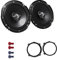 JVC CS-J620X Auto Lautsprecher 16,5 cm mit Einbauset passend für Alfa Romeo 159 (939) 2005-2012 Türen vorne/hinten 600 W 165mm 2 Wege Koax