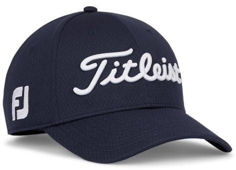 Titleist Golf Tour Elite Hat, Marineblau/Weiß, M-L