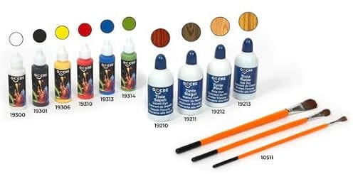 Occre Set mit Farben und Pinseln - Code 90547