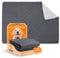 GYURO 100% wasserdichte hundedecke, hundedecke groß waschbar mit Rutschfester Rückseite, kann Möbel Bett Sofa schützen (Grau, 137*208CM)