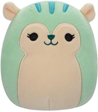 Squishmallows Squishmallow Plüschtier Fuyuki, das grüne Eichhörnchen 20 cm Kuscheltiere