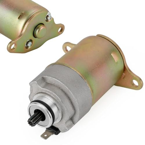 YDEMST Anlasser Für SYM Fiddle II 50 AW05W 2008 2009 2010 2011 2012 2013 2014 2015 2016 2017 2018 2019 2020 31200-A1A-000 31200-AWA-000 Motorzubehör Dekoration