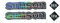 Simson Oil Slick Regenbogen Holo Transparent Aufkleber Premium Tank Holo 4 teilig