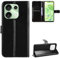BellaCase Umidigi G9 5G Coque [Étui Portefeuille] [Fonction Support] [Slots pour Cartes] [Couverture à Rabat Magnétique] Compatible avec Le Smartphone Umidigi G9 5G(Noir)