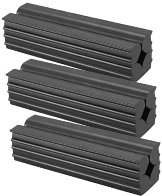 GOOHOCHY 3pcs Golf Grip Replacement Rubber Clamp for Golf Club Vise Clamp for Club Repair Vice Practical Pole Disassembly Kit