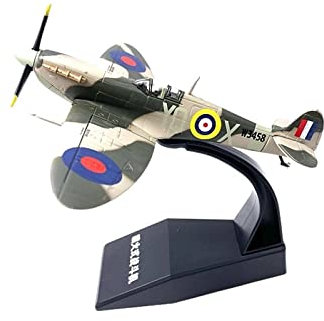 Small Scale Model Planes 1 72 Scale British Wwii Spitfire Alloy For Military Aircraft Model Die Cast Metal Model Aircraft Model Building Kit