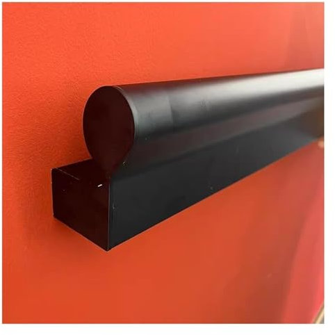 NXSLONE Pasamanos para Escalera,Barandilla De Escalera, Pasamanos de Escalera Luminoso LED de aleación de Aluminio, Redondo, for Montaje en Pared(59/1.5m)