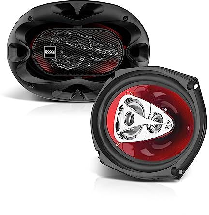 BOSS CH6940 4-voies 500W enceinte de voiture - Enceintes de voiture (4-voies, 500 W, 4 Ohm, 92 dB, 50 - 20000 Hz, 228,6 mm)