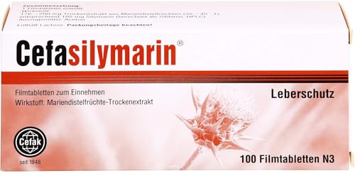 Cefasilymarin Filmtabletten als Leberschutz, 100 St. Tabletten