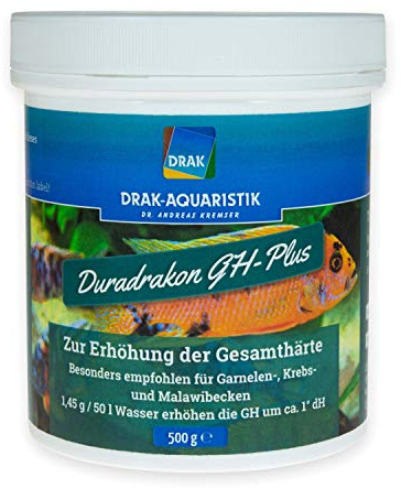 DRAK-Aquaristik Duradrakon GH-Plus Aufhärtesalz-Mischung 500 g Dose