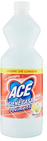 Ace - Igiene Casa, Pulitore Con Candeggina Per Grandi Superfici , 1 L