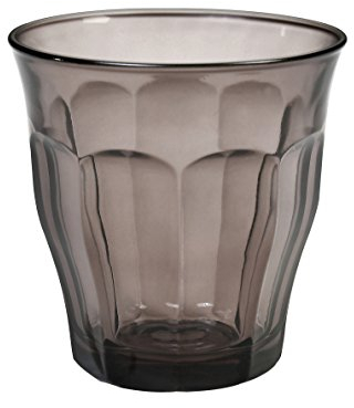 DURALEX 1027sr06 Picardie – Juego de 6 Vasos Vidrio Gris 8,5 cm