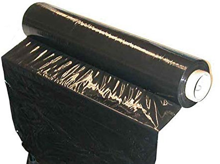 BGS Diy 62 | Stretchfolie | schwarz | 500 mm x 300 m, 23 µm