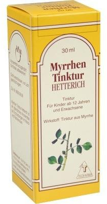 MYRRHENTINKTUR HETTERICH 30ml Tinktur PZN:3237665