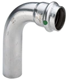 Viega 2316.1 – Kurve 90 Grad Sanpress 2316.1 Durchmesser 22 mm Edelstahl