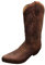 2605 Sendra Cowboy stivali in marrone con Roy Dunn in pelle e grasso per stivali, Marrone (marrone), 46 eu