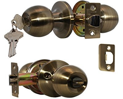 Constructor CON4147 Chronos Türdrücker Türdrücker Drückergarnitur Antik Bronze 24-teilig