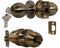 Constructor CON4147 Chronos Türdrücker Türdrücker Drückergarnitur Antik Bronze 24-teilig