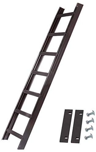 Alu Dachleiter Set Anthrazit, 1,96 m mit Dachhaken (50 mm, gekröpft für Pfannenziegel) inkl. Auflageschutz und Aushebesicherung, Dachdeckerleiter, Dachauflegeleiter, Made in Germany, DEKRA geprüft