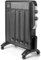 Duronic (Certified Refurbished) HV220 Slimline Black Mica Panel 2.0KW Radiant Convector Heater with Thermostat - Oil Free Heater - Heats up in 1 Minute