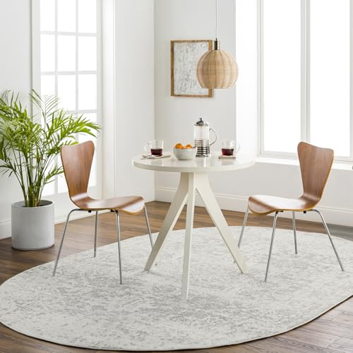 Livabliss Juliette Syracusa Vintage Teppich, 200x275 cm, Grau