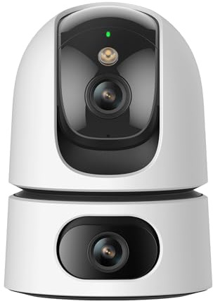 Imou Ranger RC Telecamera motorizzata da Interno 2K+ 4MP con Sirena e Pulsante Chiamata Rapida