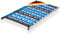 CubeSleep Cloud NV 7-Zonen Tellerfeder Lattenrost 100x200cm | starr | Made In Germany | GS Zertifiziert – geprüfte Sicherheit