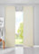 Gardinenbox 2er Set Verdunkelung Schiebegardinen »Newyork« HxB 245x60 cm Beige Flächenvorhänge Paneelwagen Blickdicht Thermo-Schiebevorhang, 202020680-2