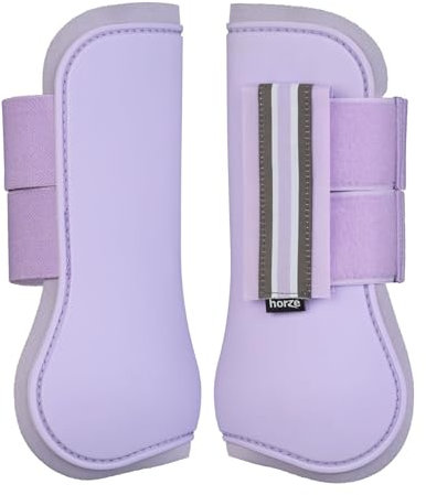HORZE Pferde Gamaschen Adepto, 2er Set, Lila, F