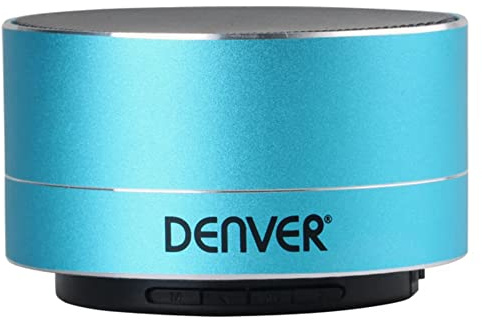 Denver Electronics S0426139 BTS-32 Tragbarer Bluetooth-Lautsprecher, 3 W, Blau