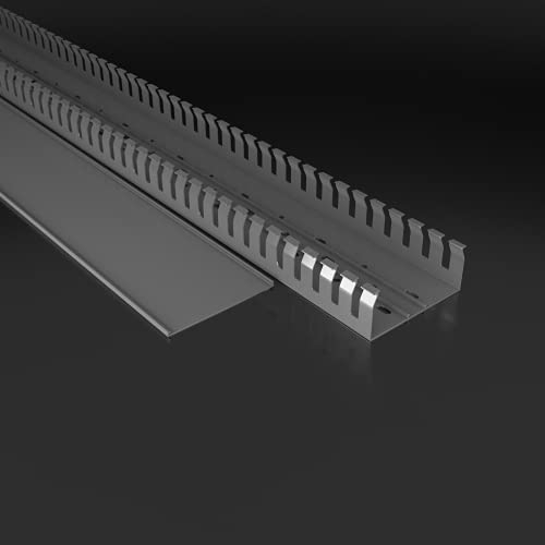 Verdrahtungskanal Kabelkanal 100x40 mit Deckel Leitungskanal 1m 8/12 0173